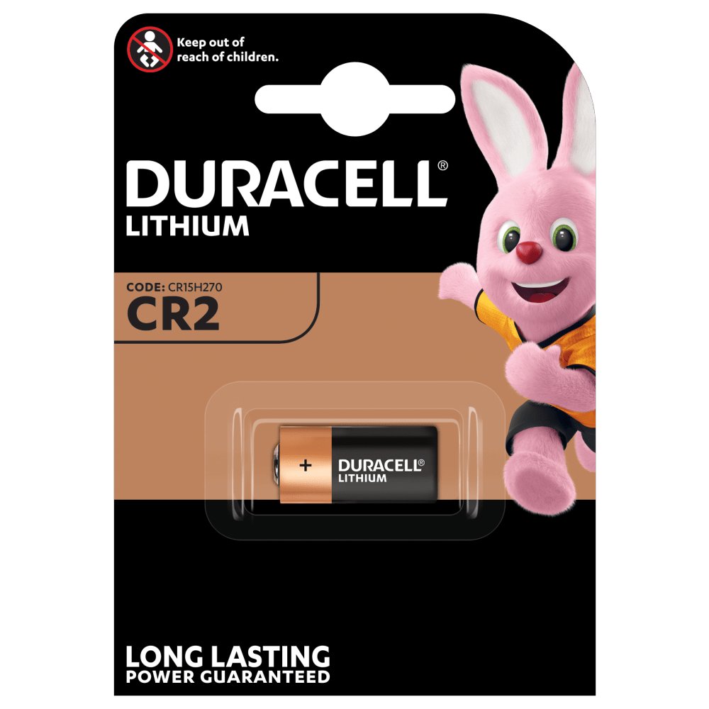 Duracell specialiseret alkalisk CR2-batteri