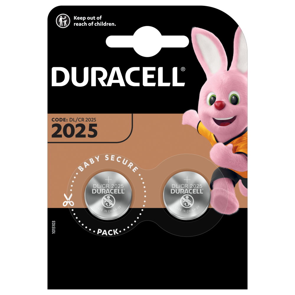 Specialitet Lithium Coin 2025 batterier i 2-delt pakke