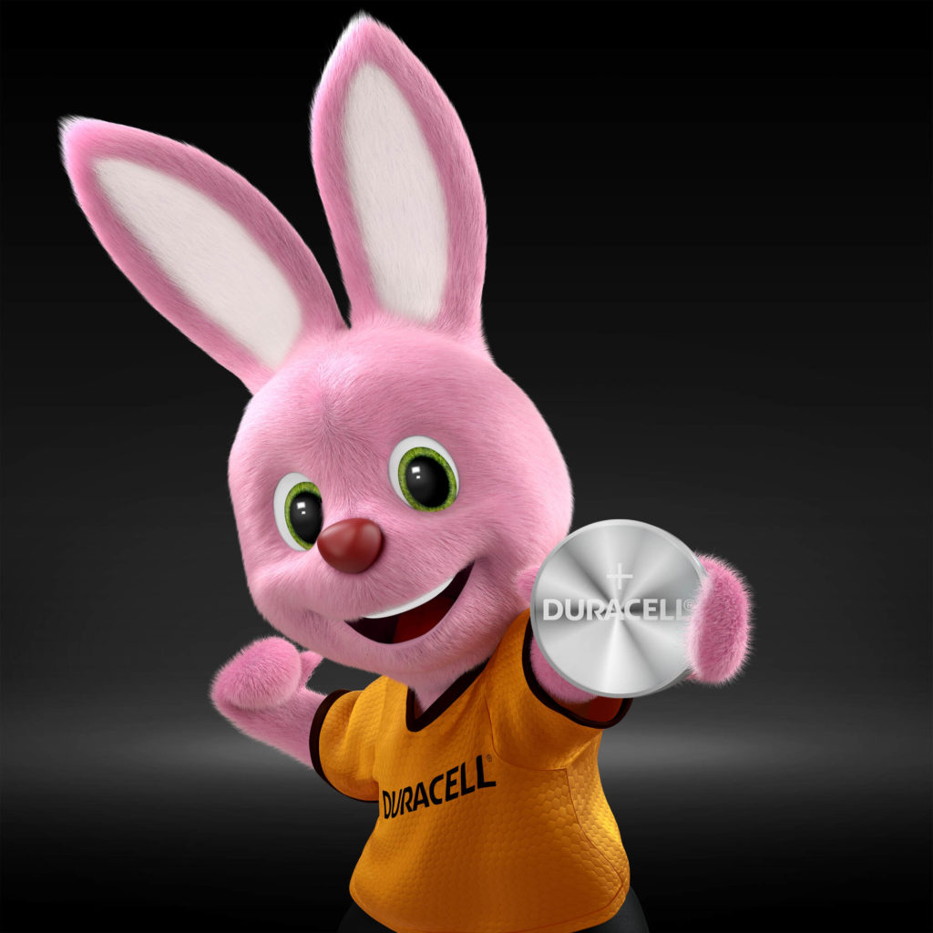 Duracell Bunny introducerer Special LR54 alkalisk knapbatteri